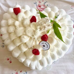 La PAVLOVA Framboises Jasmin des MAMANS D'ICI